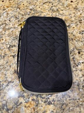 Teamoy Double Layer Jewelry Organizer Quilted
